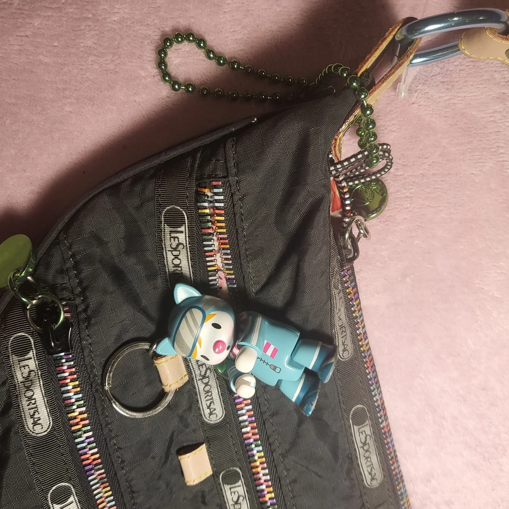 LeSportsac x Tokidoki Black Hobo Bag - Picture 10 of 11